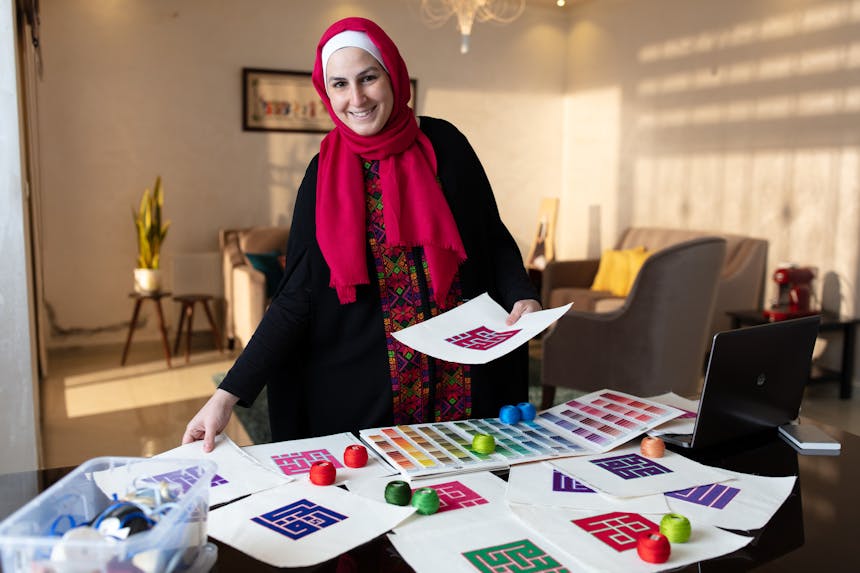 Basma Nazer is een sociaal ondernemer uit Jordanië